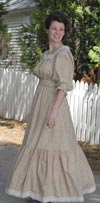 Calico Edwardian Dress