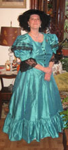 Susan in Silk Victorian Ensemble