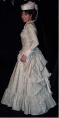 Calico Polonaise and Skirt